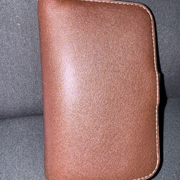 Coach Brown Tabby Wallet with Gold Clasp - Picture 2 of 11